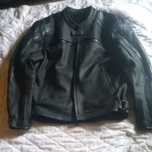 TOURMASTER COASTER SERIES 11 LEATHER BIKER JACKET XL/46